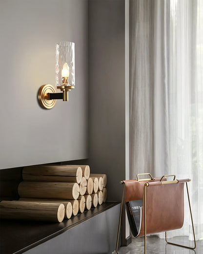 Sleek Glass Wall Lamp for Modern Home Decor