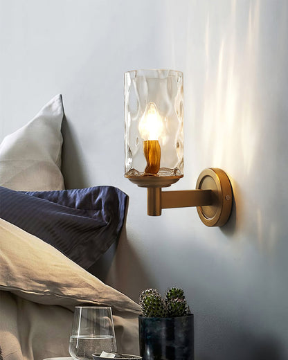 Sleek Glass Wall Lamp for Modern Home Decor