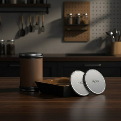 SharpEdge Pro Knife Sharpener Kit for Home Use - Fesara
