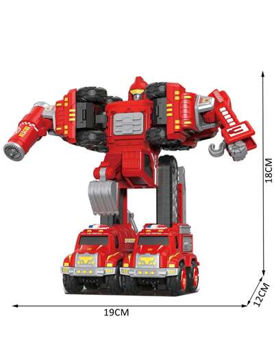Fun 5 in 1 Transforming Car Toy Set