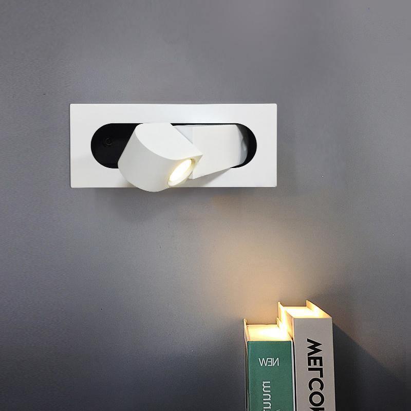 Slim Adjustable LED Wall Light Fixture