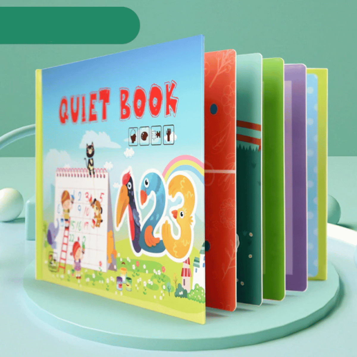 Learning Activity Book for Toddlers
