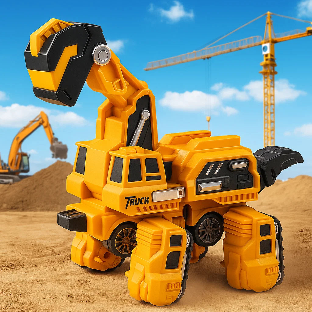 Fun Transforming Dino Toy Cars for Kids - Fesara