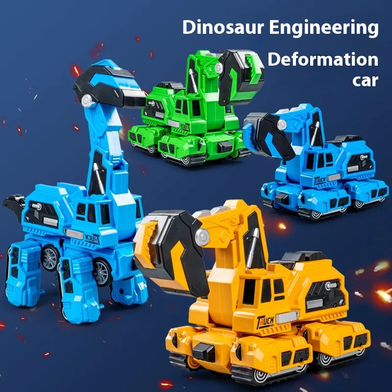 Fun Transforming Dino Toy Cars for Kids