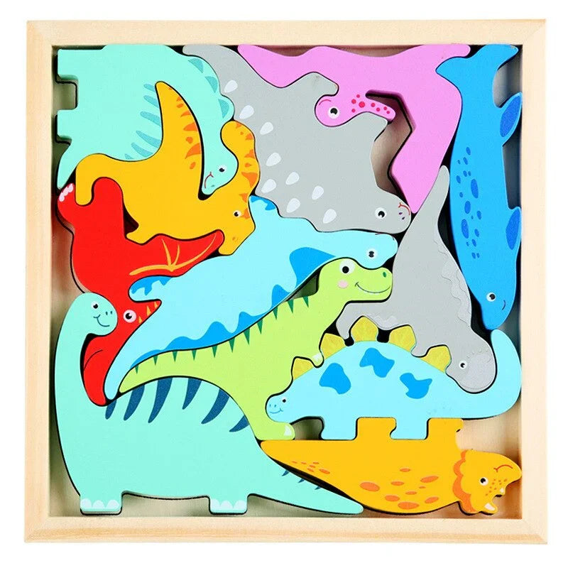 Challenging Wooden Shape Sorting Puzzle