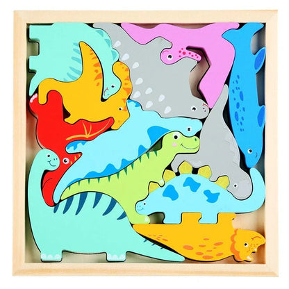 Challenging Wooden Shape Sorting Puzzle