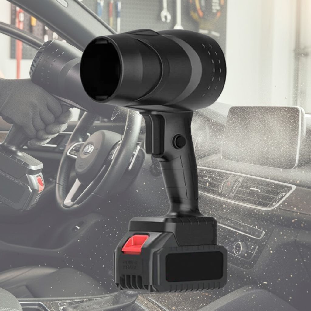 Portable Electric Air Blower for Car and Home Cleaning - Fesara