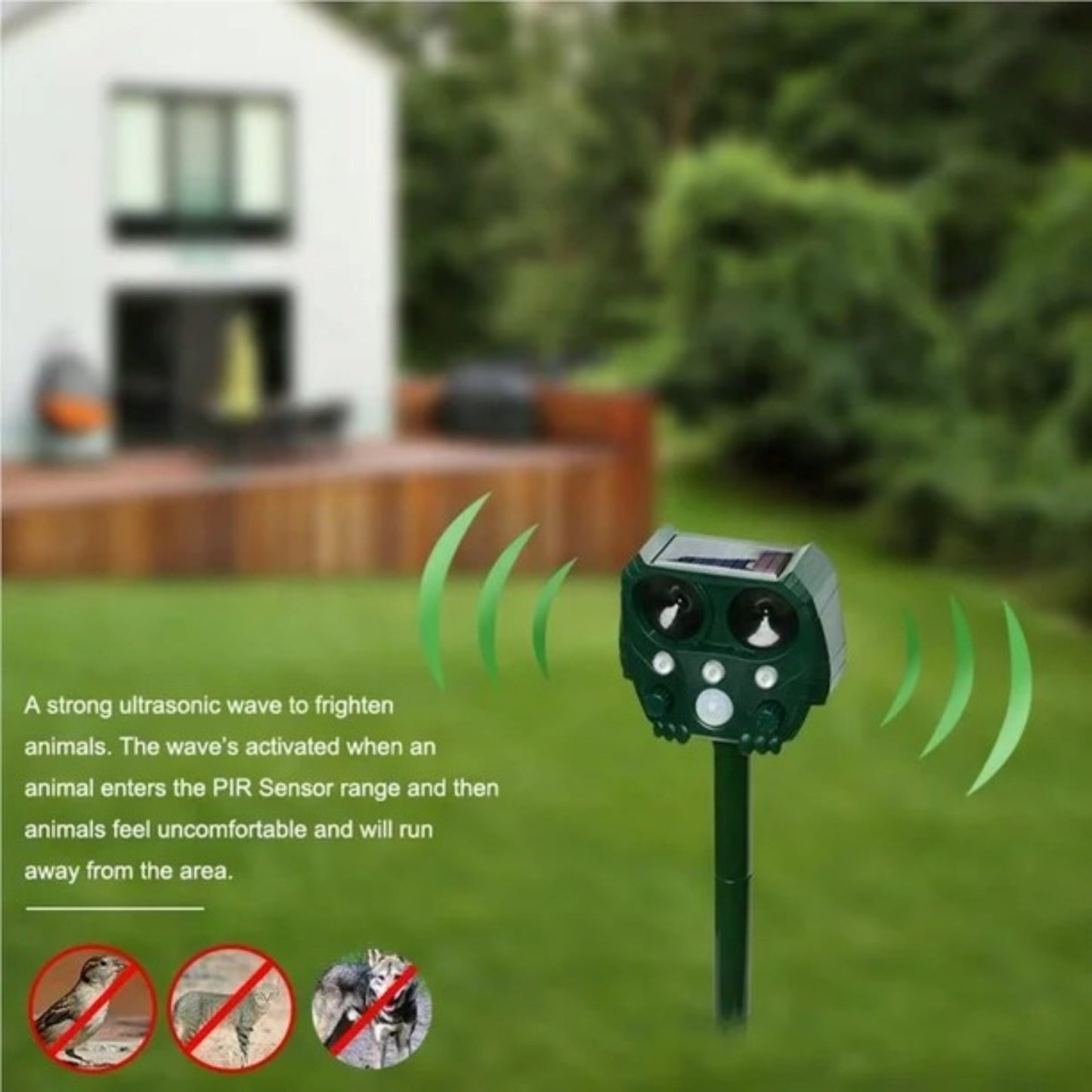 Outdoor Electronic Pest Control for Yards