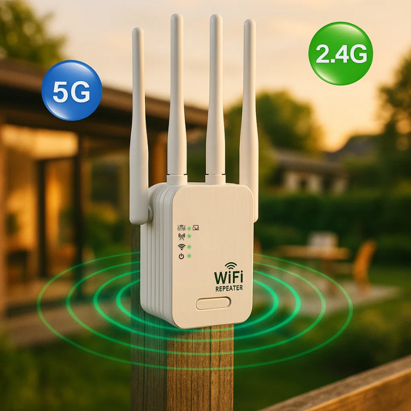 Fast WiFi Range Extender up to 1200Mbps - Fesara