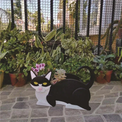 Adorable Cat Planter Pot for Garden