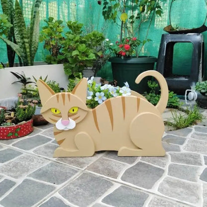 Adorable Cat Planter Pot for Garden