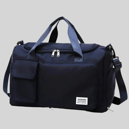 Large Waterproof Sports Duffel Bag with Shoe Pocket