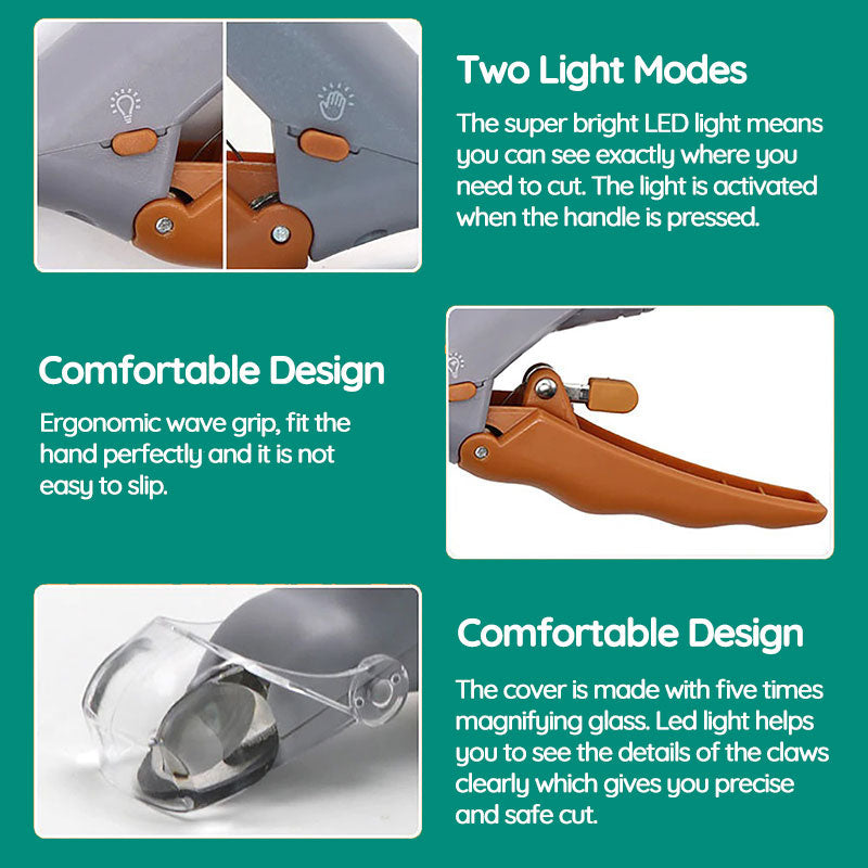 Safe Pet Nail Trimmers with Easy Sensors