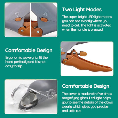 Safe Pet Nail Trimmers with Easy Sensors