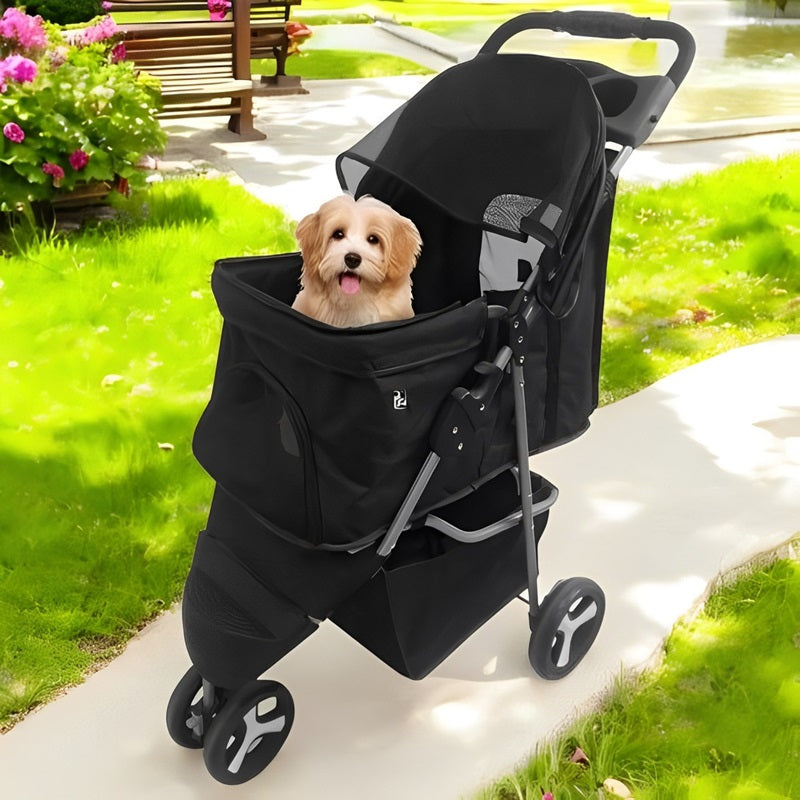 Portable Dog Stroller for Pets of All Sizes - Fesara