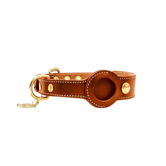 Pet GPS Tracker Collar with AirTag and Adjustable Strap - Fesara