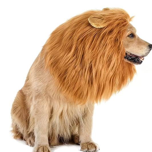 Fun Dog Lion Costume – Comfortable Pet Halloween Hat - Fesara