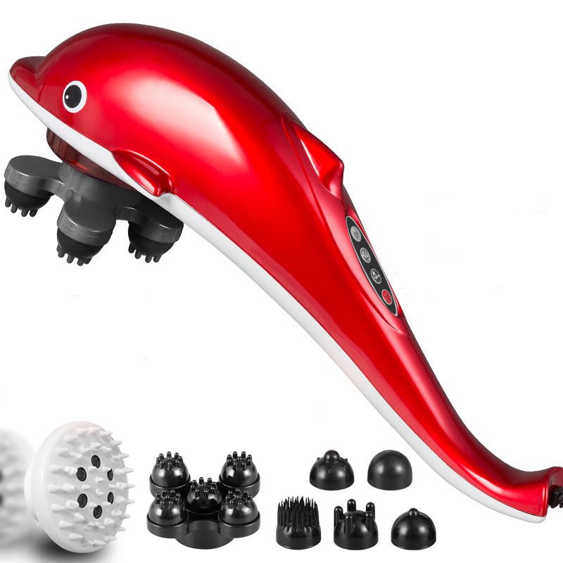 Dolphin Electric Body Massager - Deep Tissue Vibrations & Infrared Therapy-2