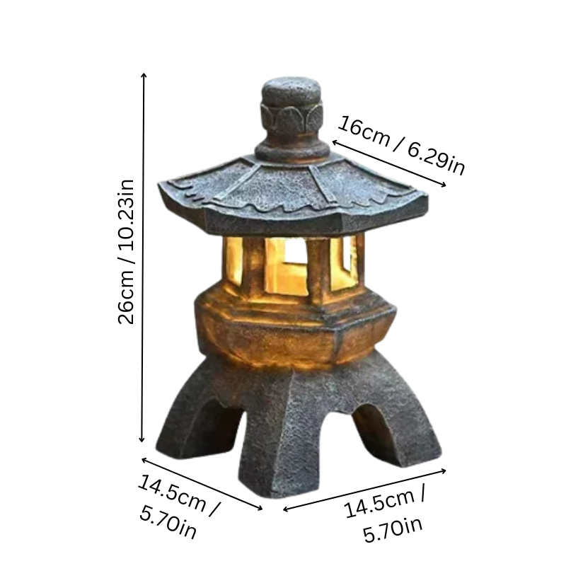 Decorative Sun Tower Figurine