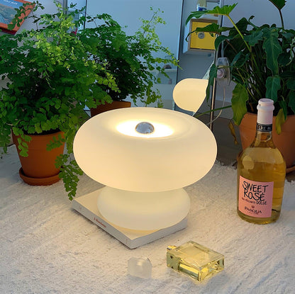 Stylish Donut Light with Warm Glow