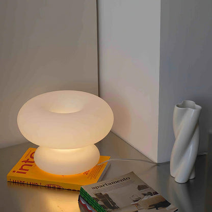 Stylish Donut Light with Warm Glow