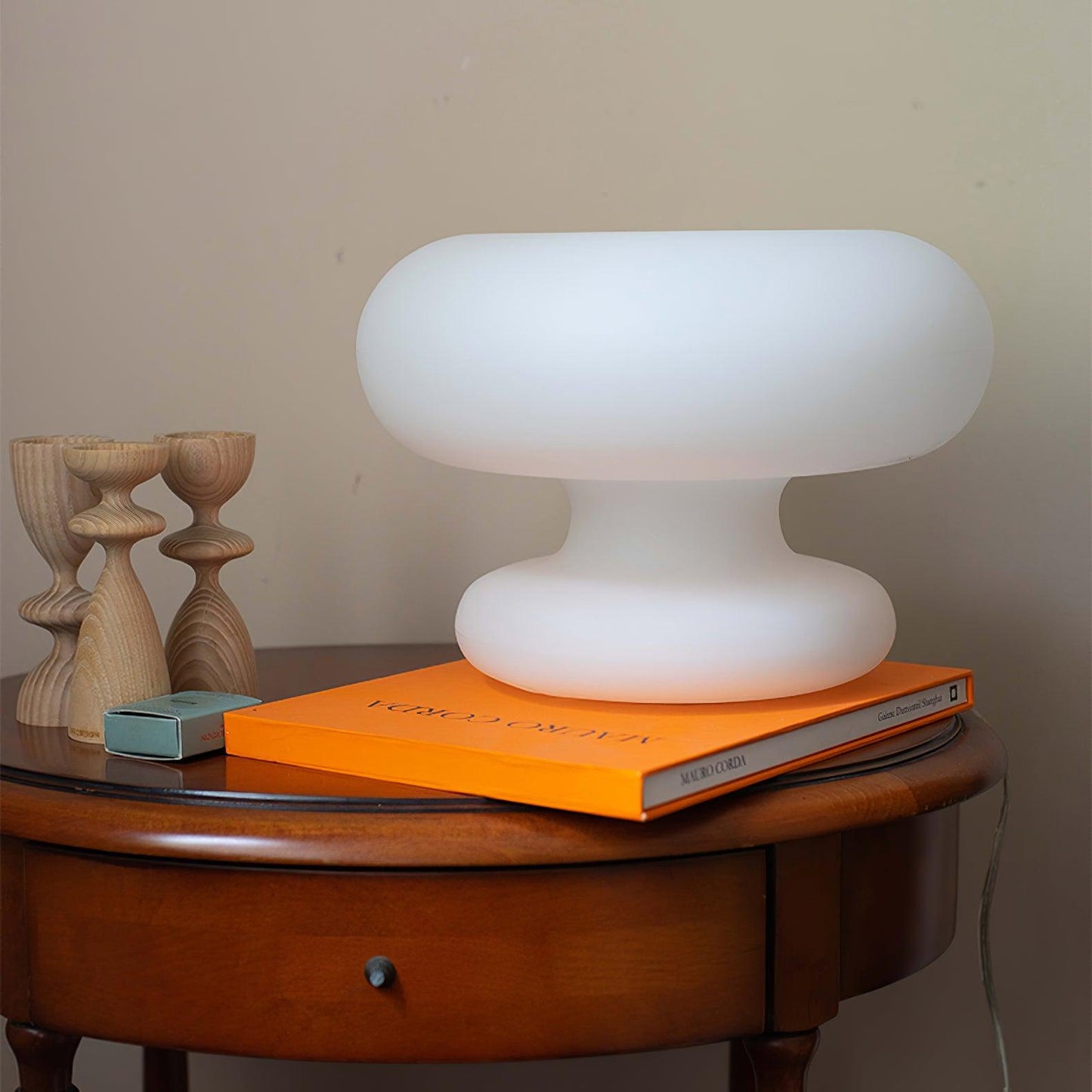 Stylish Donut Light with Warm Glow
