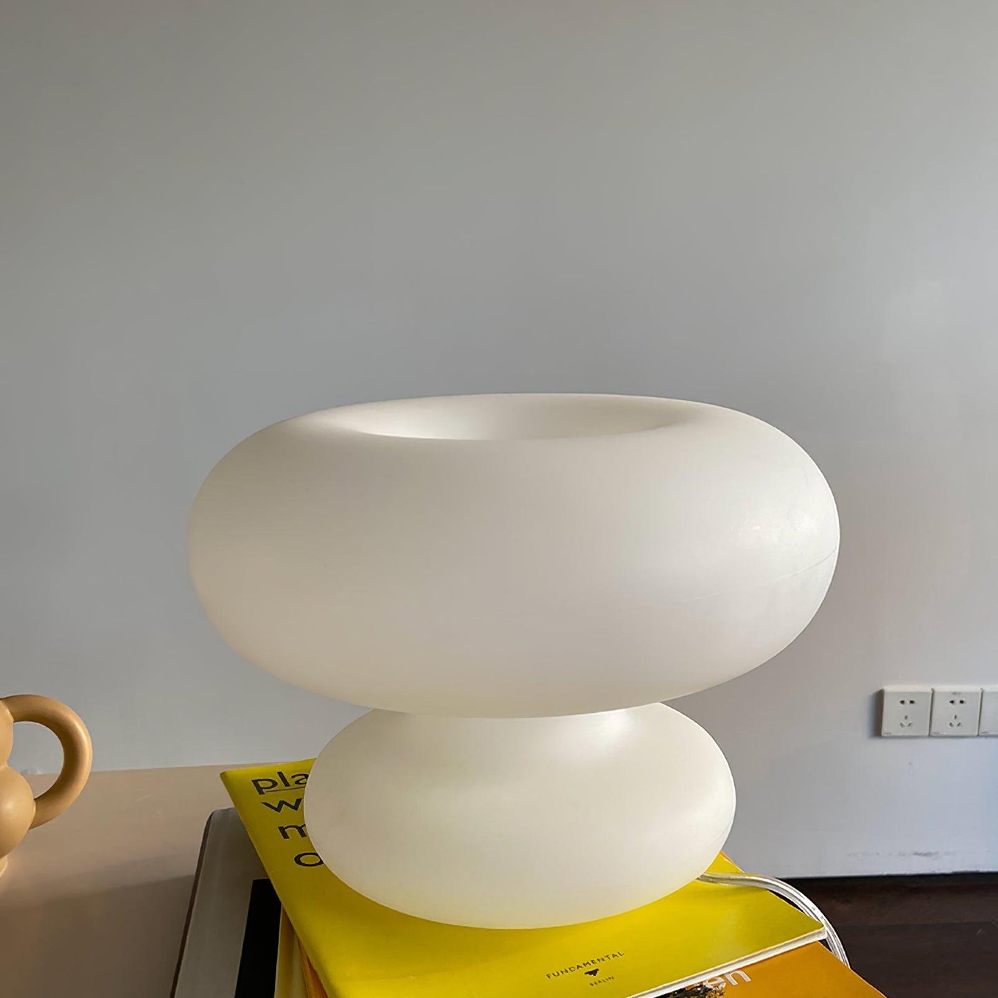 Stylish Donut Light with Warm Glow