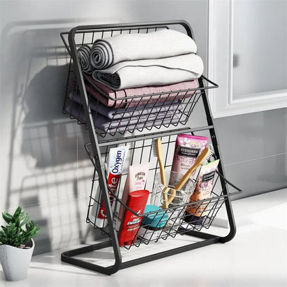 Compact Kitchen Shelf Organizer for Pots and Pantry