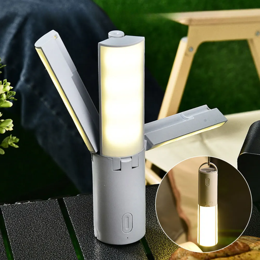 Portable LED Camp Light with Adjustable Brightness - Fesara