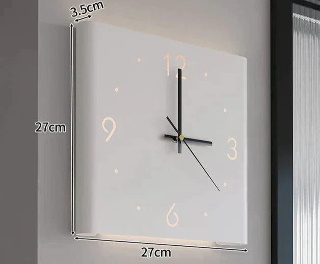 Modern Double Sided LED Wall Clock - Fesara