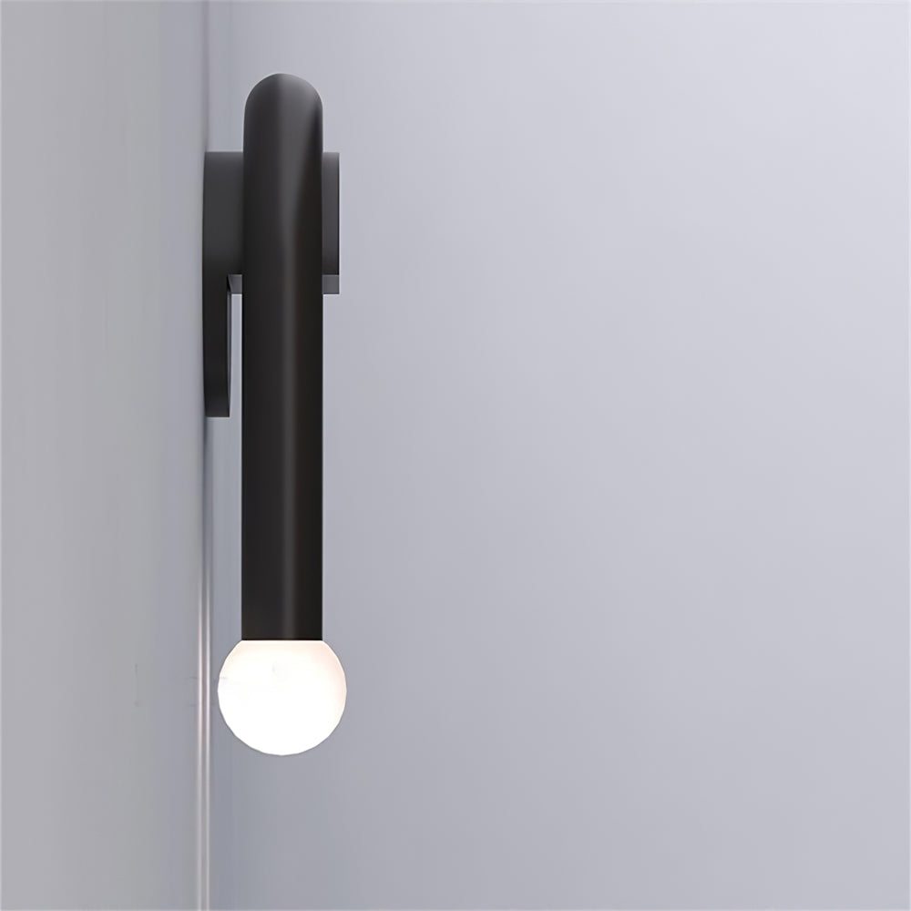 Contemporary Curved Wall Light for Living Rooms
