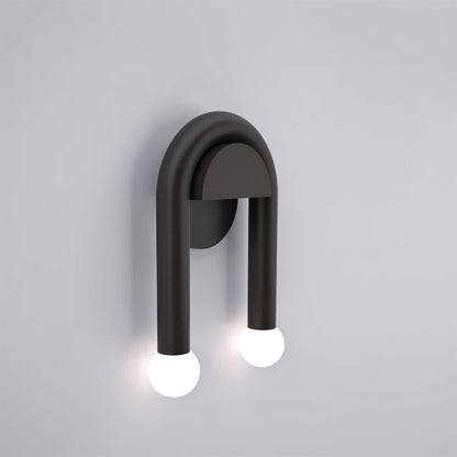 Contemporary Curved Wall Light for Living Rooms