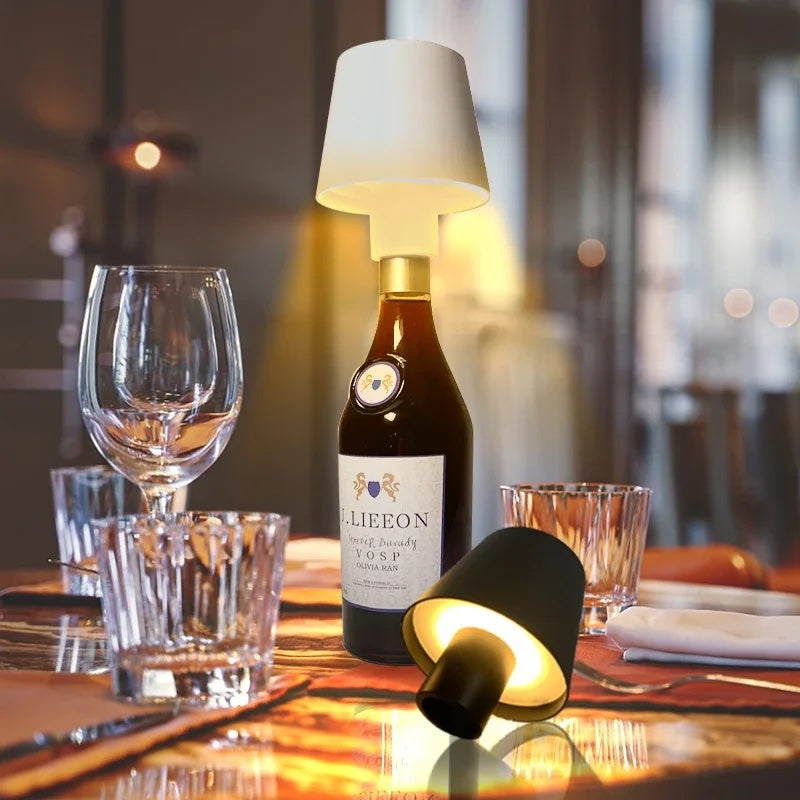 Rechargeable LED Bottle Lamp - Fesara