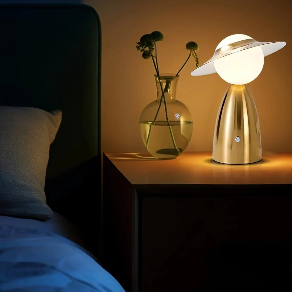 Compact USB Table Lamp with Touch Control