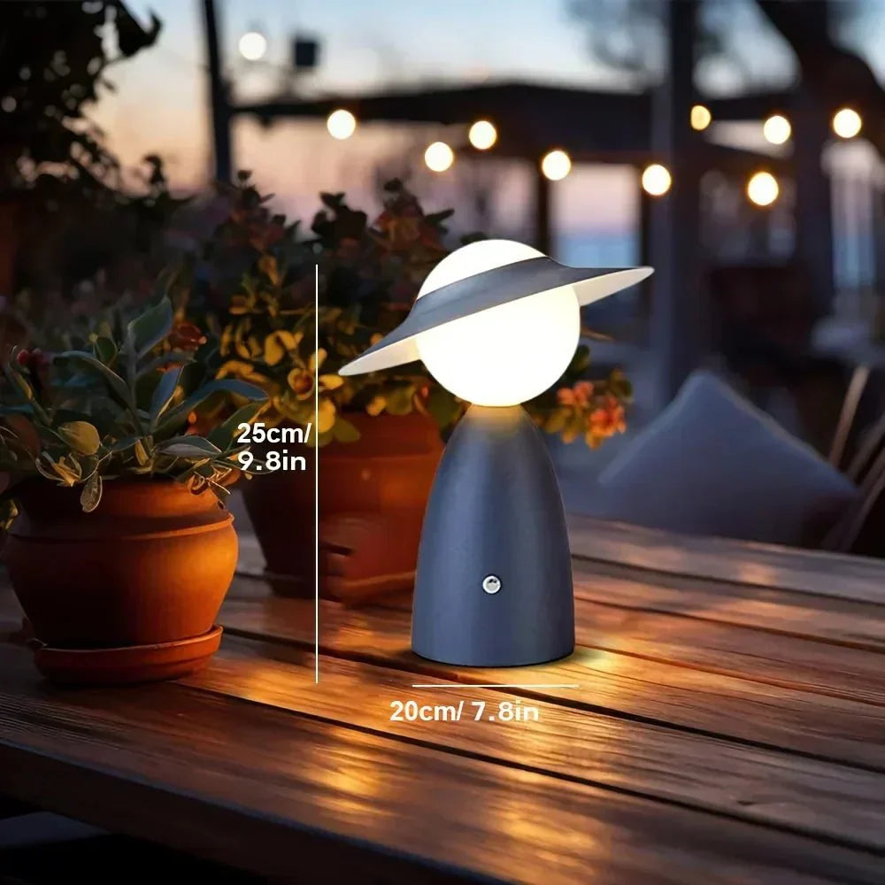 Compact USB Table Lamp with Touch Control