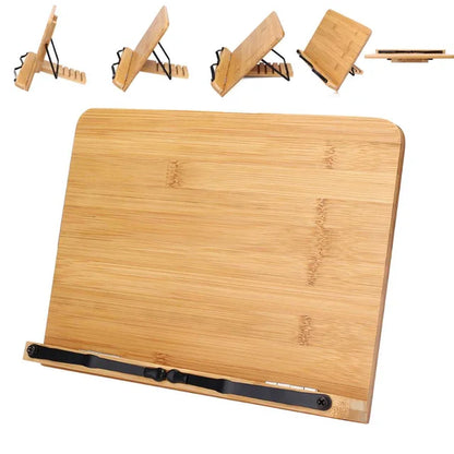 Compact Folding Bookstand for Reading and Tablets