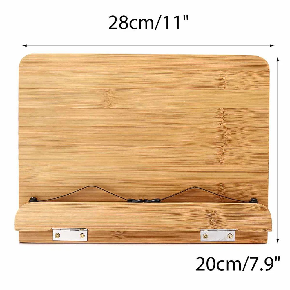 Compact Folding Bookstand for Reading and Tablets