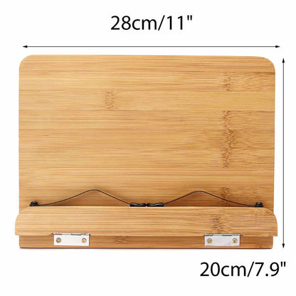 Compact Folding Bookstand for Reading and Tablets