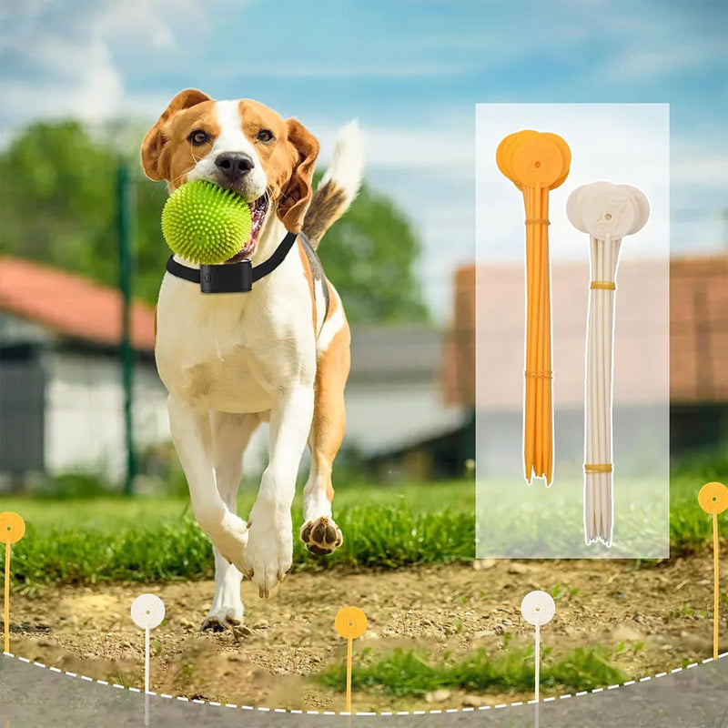 Easy Install Pet Fence System – Rechargeable Wireless Dog Containment