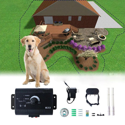 Easy Install Pet Fence System – Rechargeable Wireless Dog Containment - Fesara