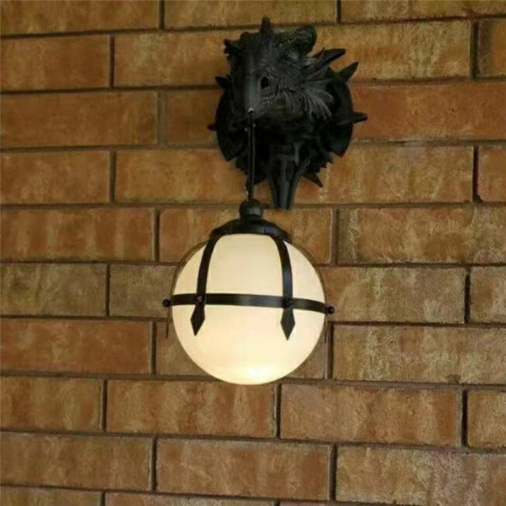 Mythical Dragon Wall Lamp Unique Ambient Lighting
