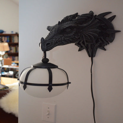 Mythical Dragon Wall Lamp Unique Ambient Lighting
