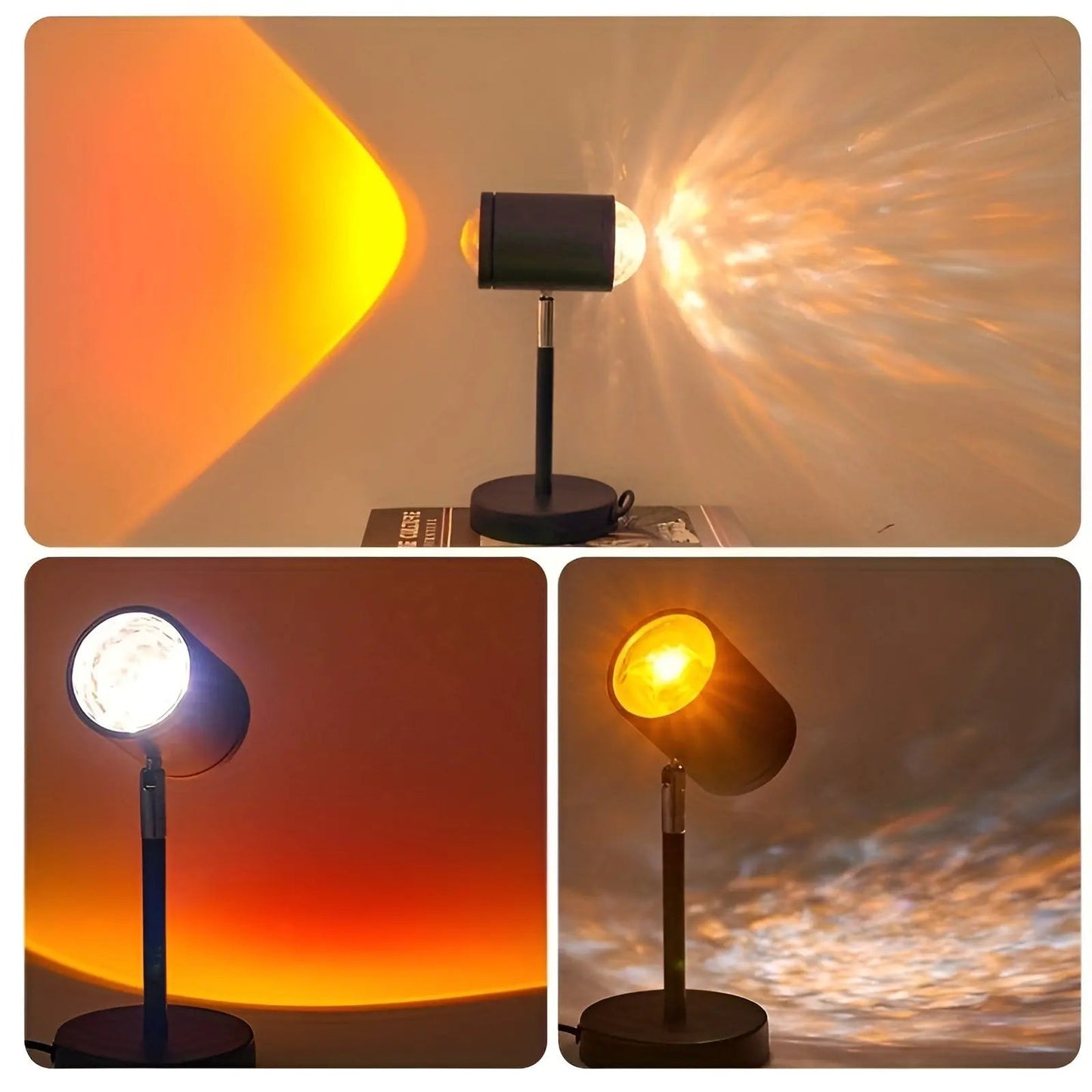 Vibrant Color Changing Lamp with USB Plug