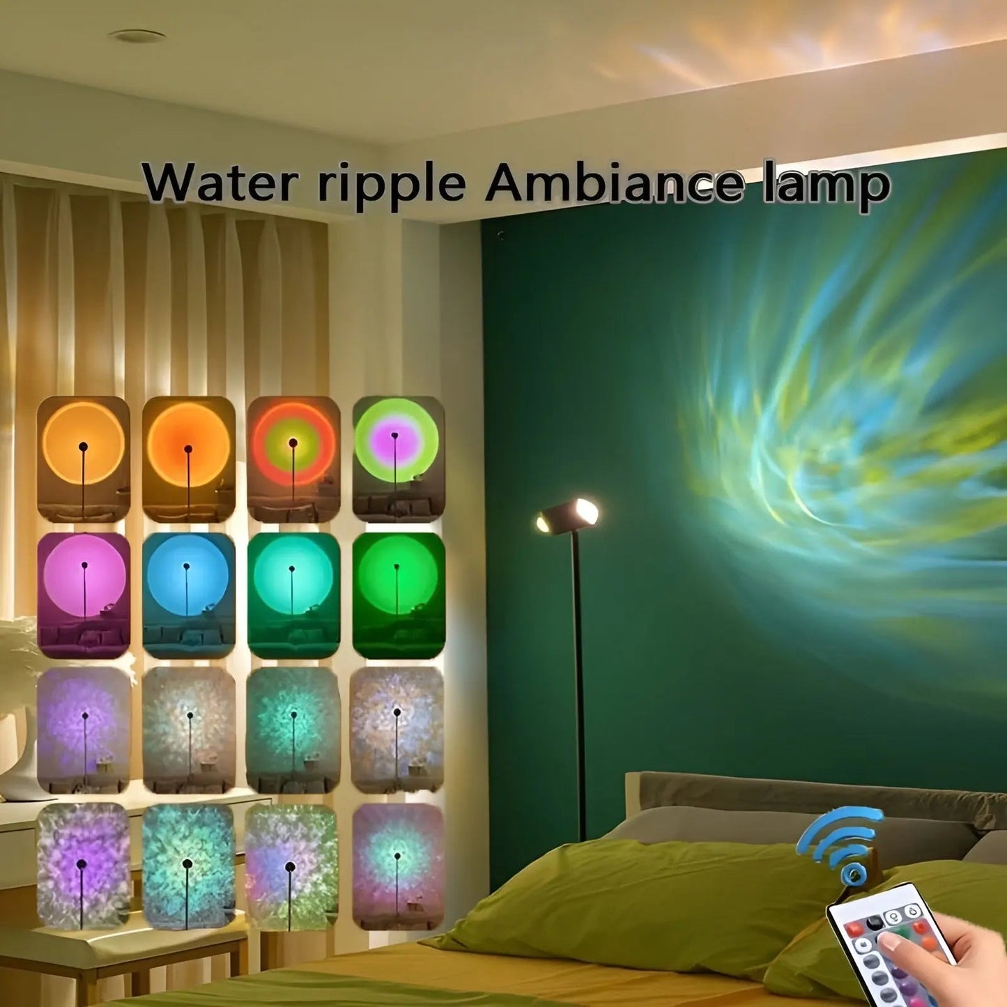 Vibrant Color Changing Lamp with USB Plug