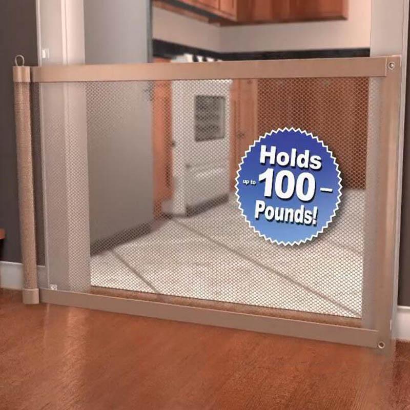 Pet Safe Indoor Dog Gate Easy Mesh Barrier