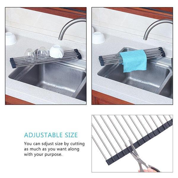 Space Saving Kitchen Sink Drying Rack