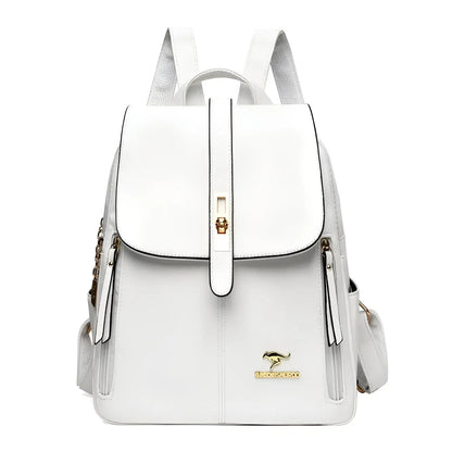 Premium Leather Ladies Daypack Bag