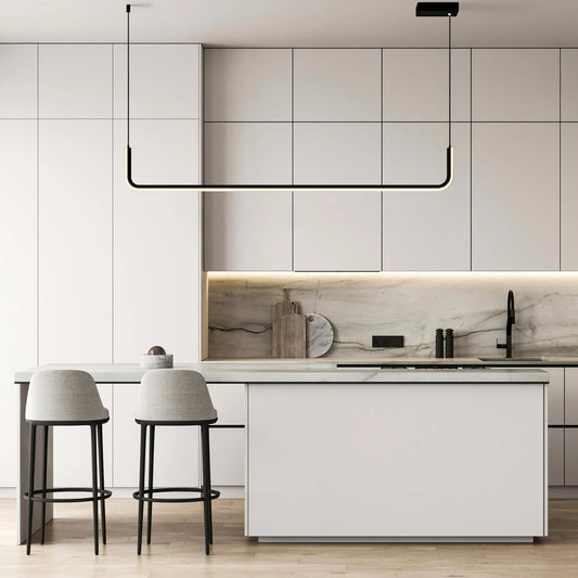 Modern Dumont Bar Hanging Light for Living Room - Fesara