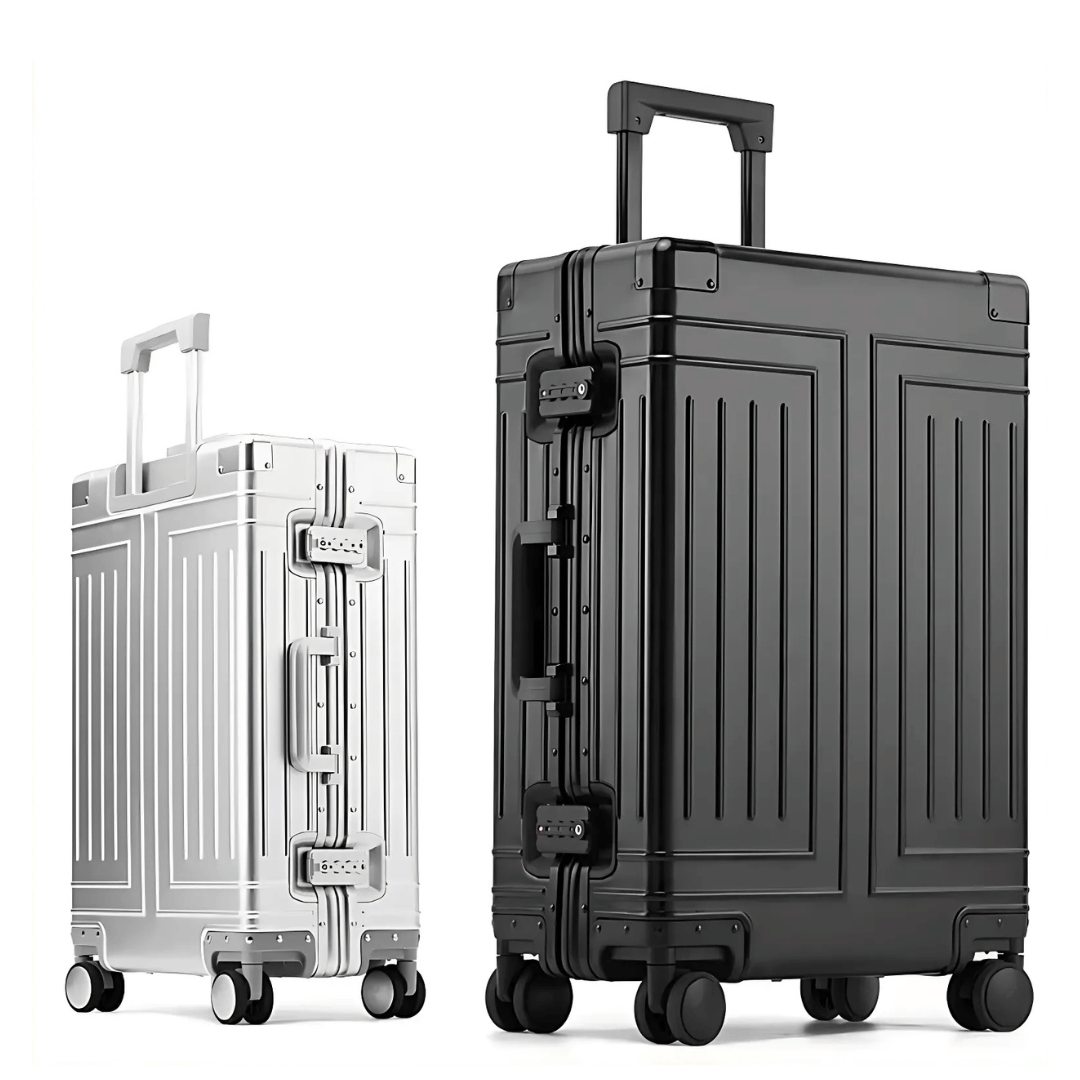 Luxury Aluminum Travel Suitcase