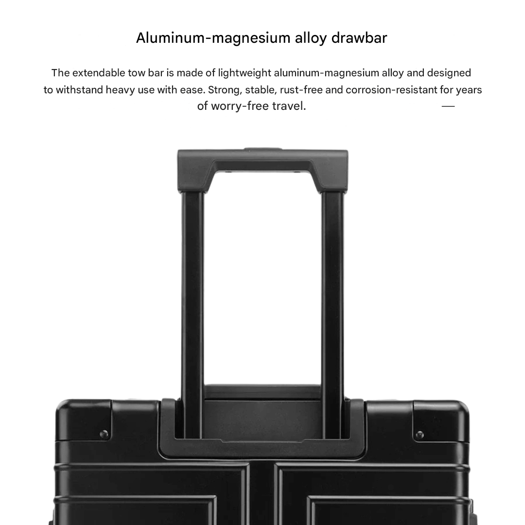 Luxury Aluminum Travel Suitcase